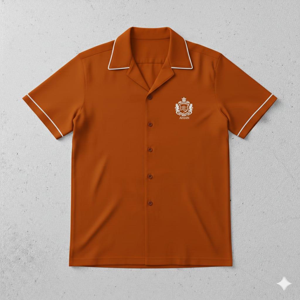 Regular Fit 100% Cotton Lycra Shirt
